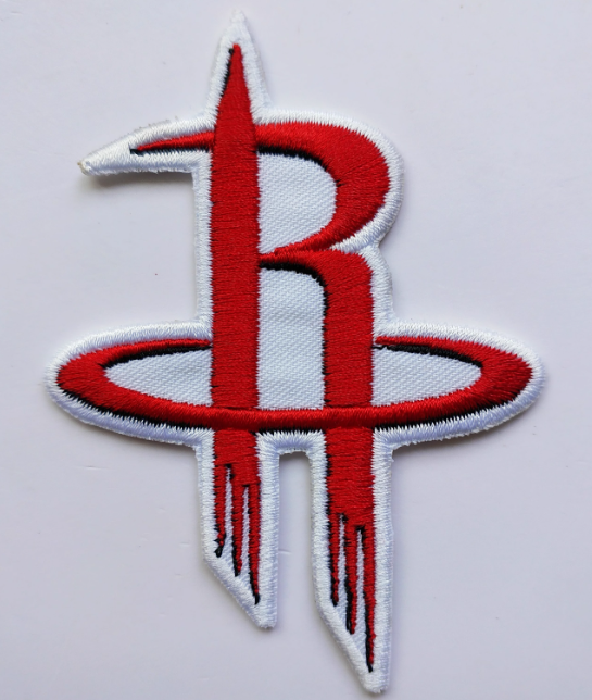 Houston Rockets Logo Iron on Patch 8.8cmx6.5cm